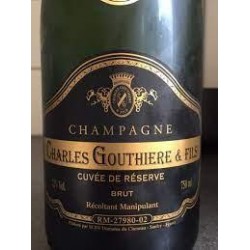 CHARLES GOUTHIERE GRAN RESERVE BRUT CHAMPAGNE CL.75