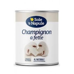 O SOLE E NAPULE FUNGHI CHAMPIGNONS AL NATURALE ’’LINEA CHEF’’ KG.2.5