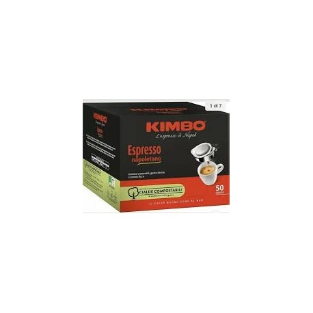 KIMBO ESPRESSO NAPOLETANO CAFFE IN CIALDE PZ.50 + KIT ACCESSORI