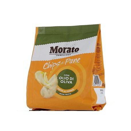 MORATO CHIPS PANE OLIO DI OLIVA GR.85 - Caputo Food